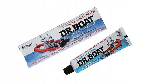 PROFI Zestaw naprawczy do pontonu Klej PU312 + DR.BOAT + DUŻE Łaty +Siatka na Arena.pl