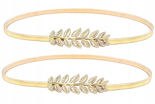 Pasek Damski Liście Liść Sprężyna Snake Pancerka na Arena.pl