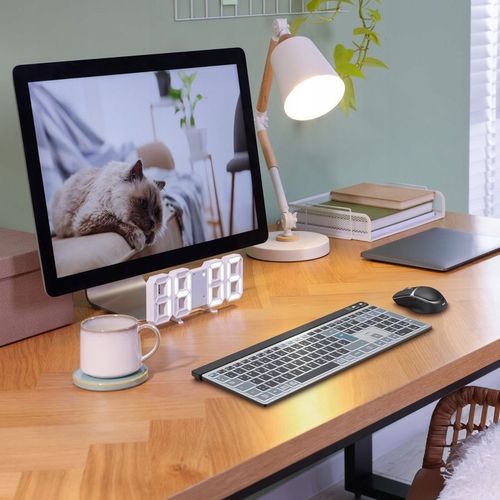 KLAWIATURA I MYSZKA Zestaw Bezprzewodowy Hama WKM-750 Szyfrowanie Danych na Arena.pl