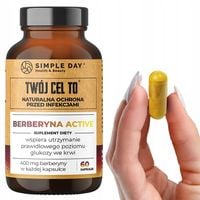 BERBERYNA 400mg ODCHUDZANIE METABOLIZM CUKRZYCA - POZIOM CUKRU - Apetyt IO