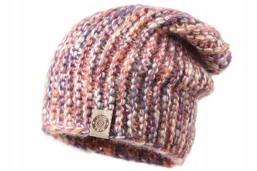 Czapka zimowa damska CHLOE multikolor róż na Arena.pl
