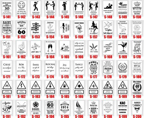 ZESTAW VIP karafka 6 szklanek 6 kieliszków PREZENT na Arena.pl