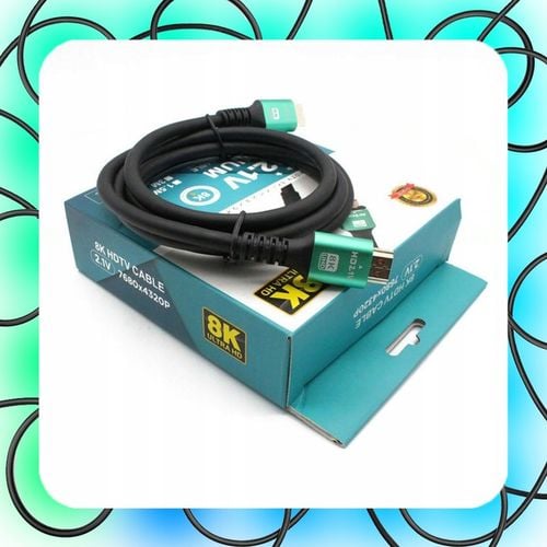 KABEL HDMI 2.1 V PREMIUM ULTRA HIGH SPEED UHD 8K 4K144Hz 10m 8K na Arena.pl