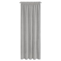 Firana na taśmie struktura siatki eko KIM 140X300 srebrna