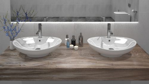 Umywalka Ceramiczna Nablatowa ROSA - REA na Arena.pl