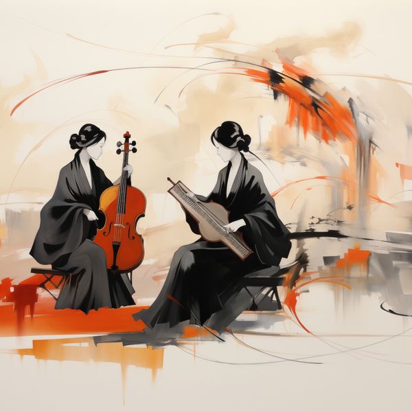 Plakat 90x90cm Harmonia Ciszy zdjęcie 1