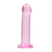 realrock crystal clear model 17 cm z przyssawką - przezroczysty
