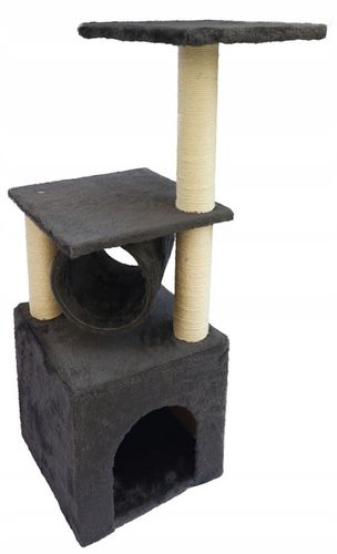 DRAPAK DLA KOTA WIEŻA LEGOWISKO do leżenia DOMEK Budka 4 Poziomy Tuba na Arena.pl