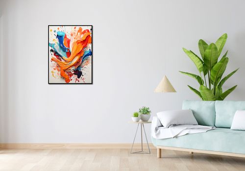 Plakat 60x80cm Taneczne Fale na Arena.pl