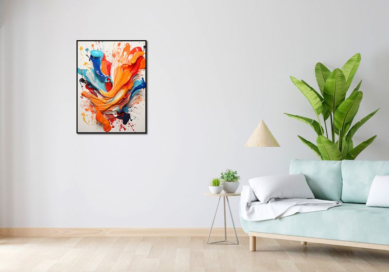 Plakat 60x80cm Taneczne Fale zdjęcie 4