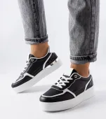 Czarne sneakersy na platformie Tooele 39