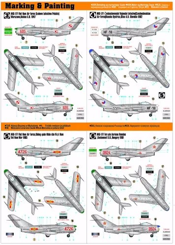 Mig-17PF Radar Fresco, F-03, 1:48 na Arena.pl