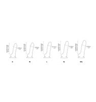 Sliding Skin Realistic Dildo Flesh Xl