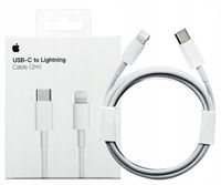 KABEL USB-C LIGHTNING PD 20W 3A DO IPHONE 13 11 APPLE 2M SZYBKIE ŁADOWANIE