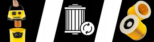 3x FILTR PUREY DO ODKURZACZA KARCHER WD2 WD3 KWD3 MV2 MV3 SE4 SE4001 na Arena.pl