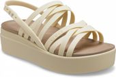 Damskie Sandały Crocs Brooklyn Strappy Lowe 206751 Wedge 39-40