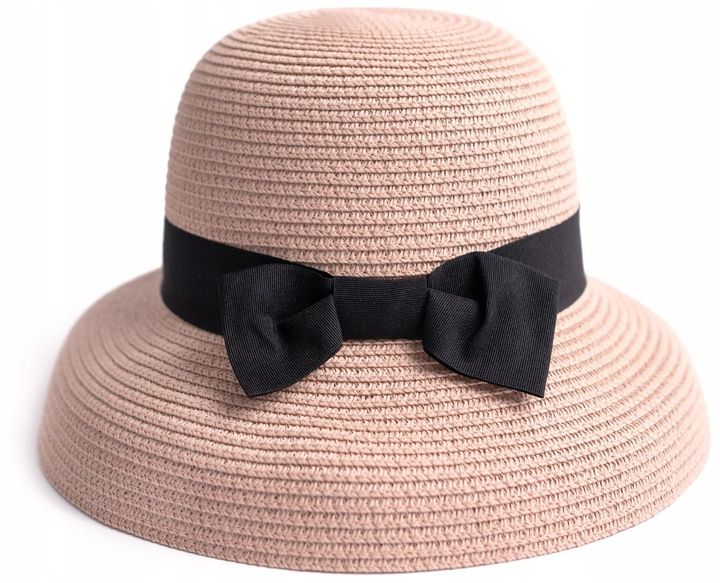 Kapelusz Pavia - jasny różowy zdjęcie 1