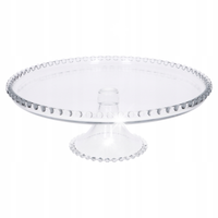 Patera tortownica do serwowania tortów i ciast JASŁO Kuleczki Ø 32 cm