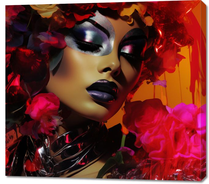 Obraz 100x90cm Kwiecista Diva zdjęcie 1