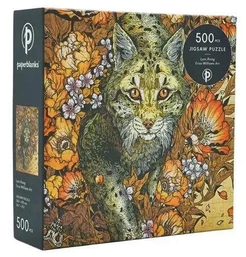 Puzzle 500 PC Lynx Rising zdjęcie 1