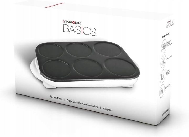 PATELNIA do naleśników NALEŚNIKARKA Pancakes 1500W NON STICK 6 SZT MOCNA zdjęcie 3