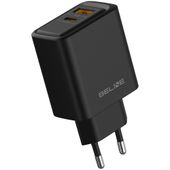 ładowarka sieciowa beline 45w gan        usb-a/usb-c bln2cb45 czarny