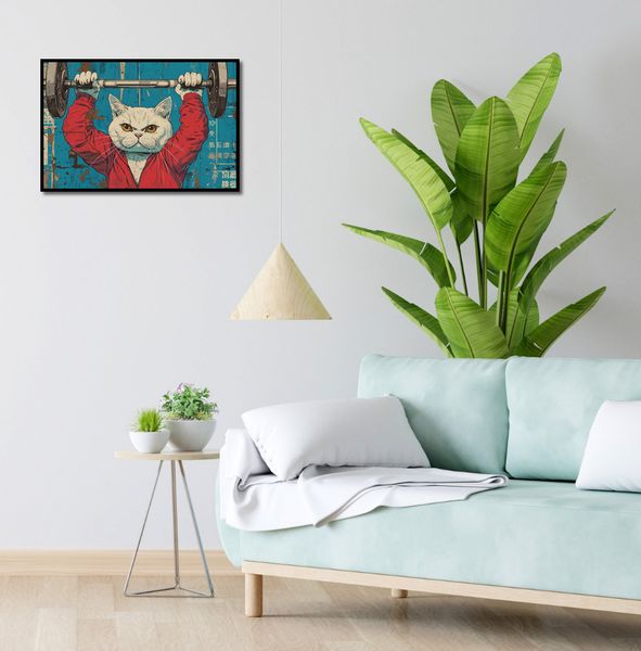 Plakat 60x40cm Mistrz Ciężarów zdjęcie 4