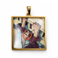 Hang On | 4 cm | Metal Szkło | Brelok Zawieszka | Star Wars Unlimited