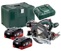 METABO PILARKA KS 18 LTX 57 2x8,0Ah LiHD METABOX