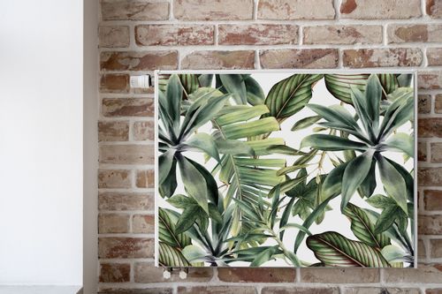 OSŁONA MAGNETYCZNA Grzejnika Tropikalne Liście Natura 100cm x 60cm na Arena.pl