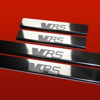 Listwa progowa SKODA OCTAVIA MK3 VRS Stal nierdzewna 304 połysk 4szt