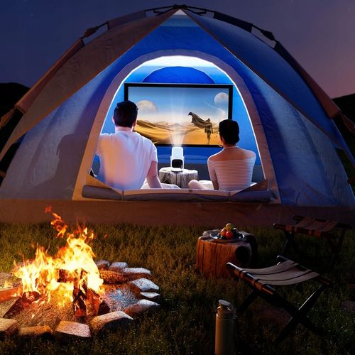 PROJEKTOR HY300 PRO 2025 WERSJA 4K WIFI PRZENOŚNY SMART ANDROID TV RZUTNIK na Arena.pl