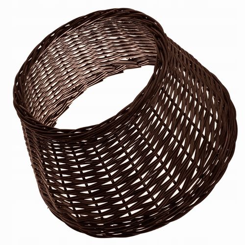 OSŁONA WIKLINOWA NA STOJAK POD CHOINKĘ 45 cm OSŁONKA KOSZ STOJAKA BRĄZOWY na Arena.pl