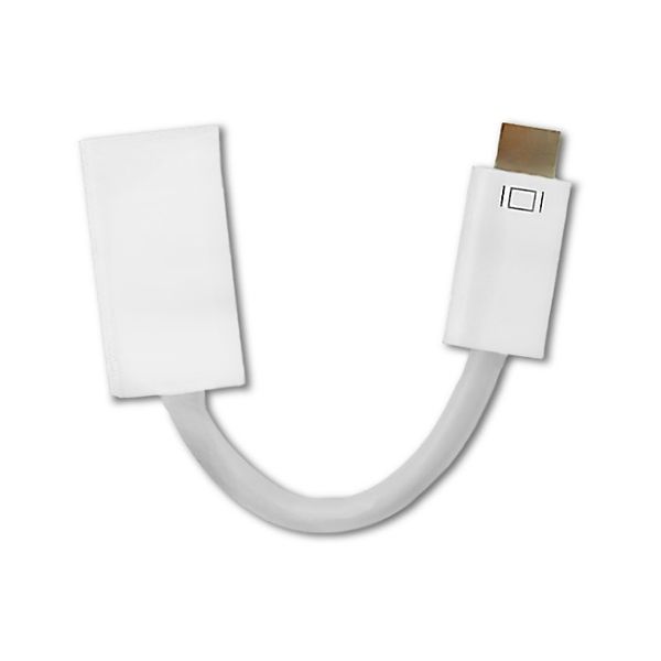 Qoltec Adapter Mini DVI męska | HDMI żeńska | 0.15m zdjęcie 1