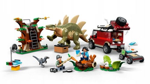LEGO DINOZAURY 76965 Odkrycie stegozaura ZESTAW KLOCKI +TORBA NA PREZENT na Arena.pl