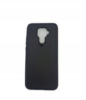 ETUI DO HUAWEI MATE 30 LITE CZARNE RYFLOWANE PORZĄDNE PLECKI
