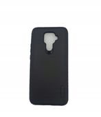 ETUI DO HUAWEI MATE 30 LITE CZARNE RYFLOWANE PORZĄDNE PLECKI