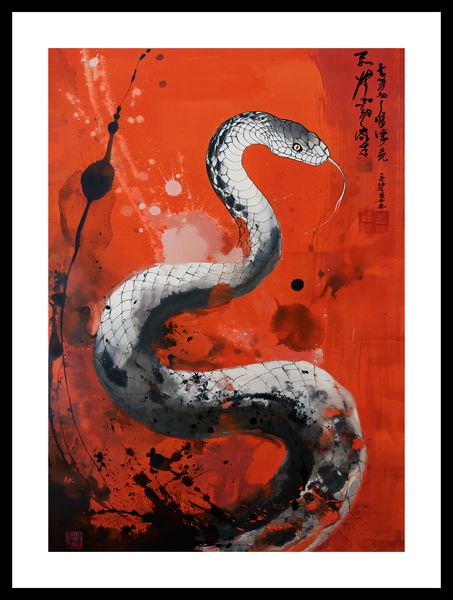 Plakat 29,7x42cm Smoczy Oddech Węża zdjęcie 3