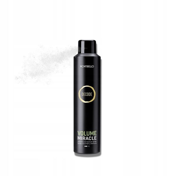 MONTIBELLO DECODE Volume Miracle spray nadający objętość do włosów 250 ml zdjęcie 2