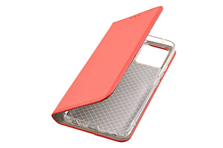 Etui Smart do Realme 8 / 8 Pro czerwony zdjęcie 1
