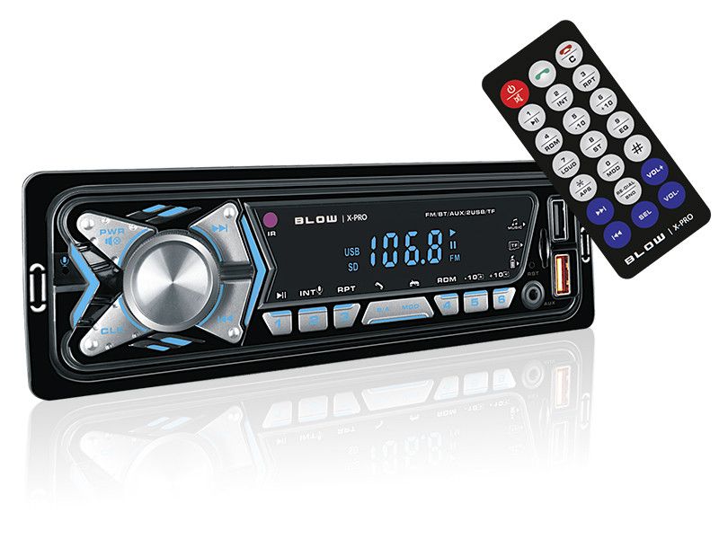 Radio Blow X-PRO MP3/BT/USB/PILOT zdjęcie 1