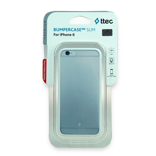 TTEC Bumpercase Slim Etui iPhone 6/6S białe (2PNA179B) na Arena.pl