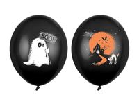 Balony lateksowe Duszek Halloween, 30 cm 3 szt.