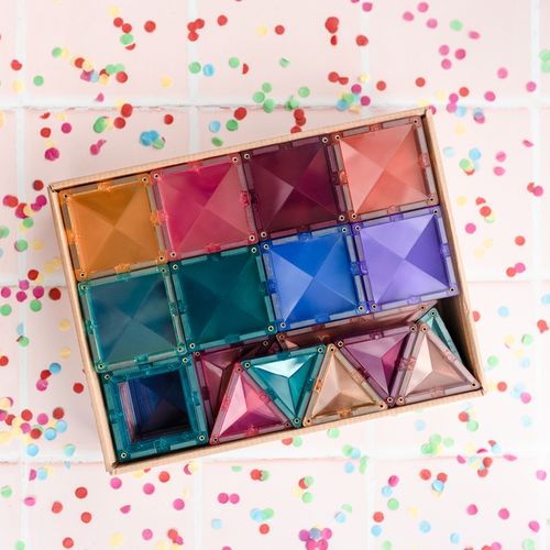 Klocki Magnetyczne konstrukcyjne duże 120 el. CONNETIX Pastel Creative Pack na Arena.pl