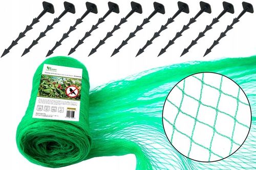 Siatka ochronna na oczko wodne basen liście 15x15m +KOTWY przeciw liściom na Arena.pl