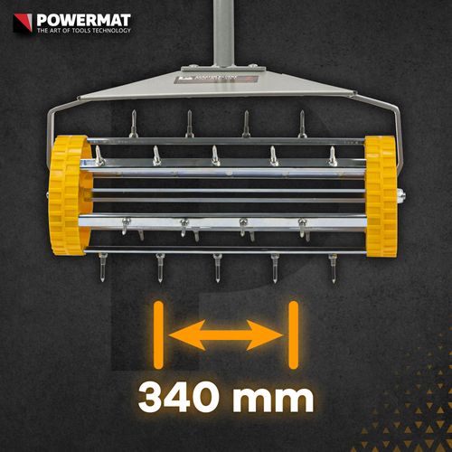 AERATOR RĘCZNY WERTYKULATOR WALCOWY DO TRAWY KOLCE PM-AR-34T na Arena.pl