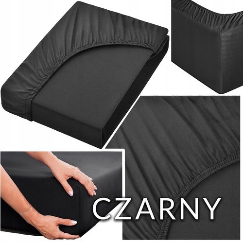 Prześcieradło 100% Bawełna CZESANA 240x220 + 30cm z GUMKĄ na wysoki na Arena.pl