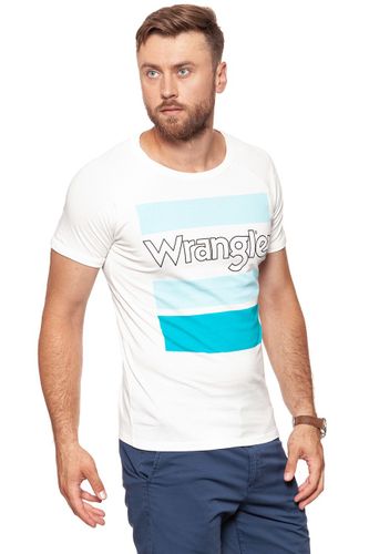 WRANGLER RAGLAN TEE OFFWHITE W7C18FK02 $ L na Arena.pl