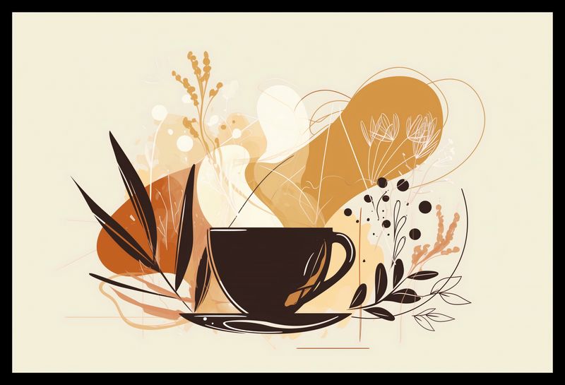 Plakat 45x30cm Aromatyczna Przerwa zdjęcie 2