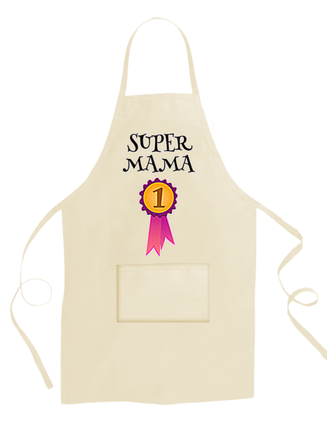 Fartuch Kuchenny Super Mama zdjęcie 1